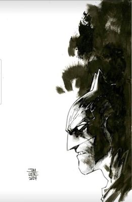 Jim Lee Signed Original Batman Art "Out Of The Shadows" Commission | eBay US