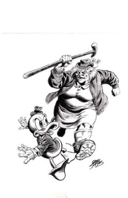 HOWARD THE DUCK & KIDNEY LADY ORIGINAL TONAL ART SIGNED DAVE SIMONS | eBay US