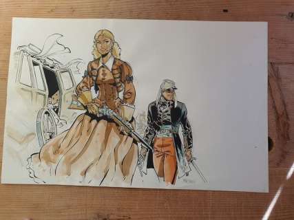 Meynet, Félix - Grande couverture originale Tirage de tête - Sauvage T1  - (2013) | Catawiki