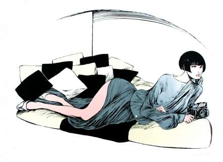 GUIDO CREPAX Serigrafia con argento a caldo | Little Nemo