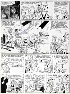 Le Gall | Spirou et Fantasio, planche n°12 Ã  l’encre de Ch… | Banque Dessinée