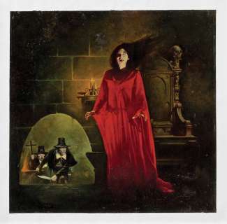 Sanjulián original cover painting for Vampirella #109. | Profiles in History