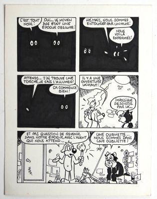Cance Louis * Pif... | CANCE Louis * Pif et Hercule Gag en une planche Planche... | Vermot et Associés