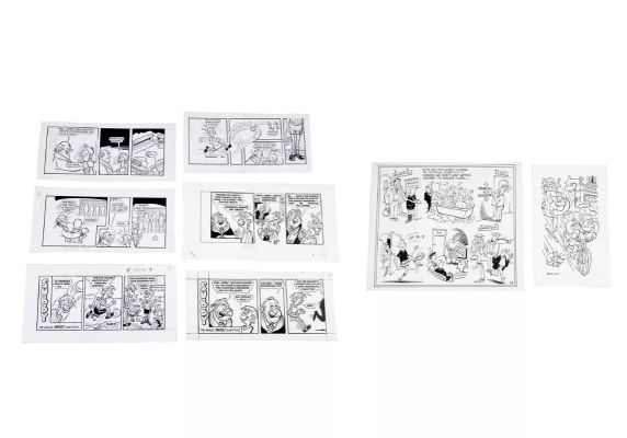 Lot 261 - Original artwork for Subby; and original artwork by Bill Ritchie | misc / divers