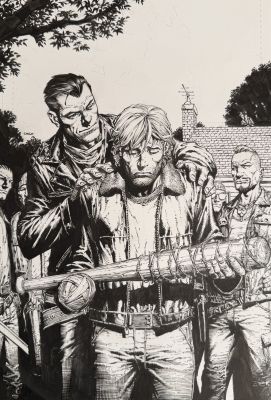 David Finch | Walking Dead Deluxe Cover #103 (2024) | Shasta/Phoenix