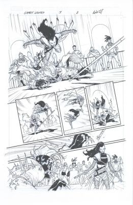 Robert Gill | Gambit: Wanted #3, Page 8 | Geoff M Art Sales