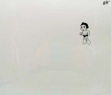 Astroboy - Celuloide con su douga de la serie de Ozamu Tezuka Astroboy Atom - First edition | Catawiki