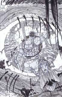 Andy Belanger - Southern Cross (Image Comics) issue #13 (Variant Cover, Walking Dead #9 Homage)