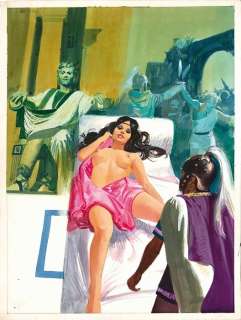 Messalina n. 125 - P. Dangelico - original cover "La Bella Smemorata/Venus de Rome" - Loose page - (1971) | Catawiki