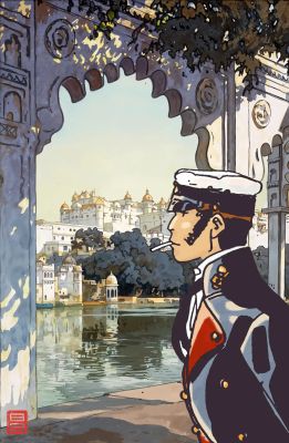 Corto Maltese: 宮殿の影 Palace Udaipur | Corner4art