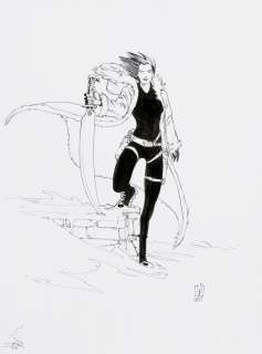 Gess - Carmen Mc Callum, illustration au feutre permanent…