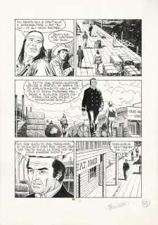 Tex #443 - Fabio Civitelli - tavola originale "Il Ritorno della Tigre Nera" - Loose page - (1997) | Catawiki