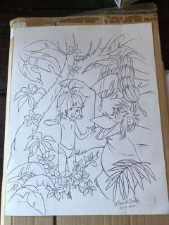 Wilma van den Bosch - Originele tekening - The Jungle Book - (2001) | Catawiki