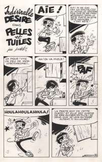 Mittéï | L’Indésirable Désiré, planche n°1 Ã  l’encre d… | Banque Dessinée