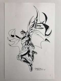 Batman DC Licensing Art - Drawing Of Batman - Original art - Loose page - original art - (2014) | Catawiki