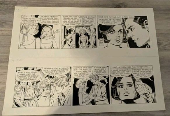 Debbie Deere by Frank Bolle Original Comic Storyboard Artwork 1960s | eBay US (Buy It Now)