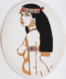 Jéronaton | Dames du Nil, illustration couleurs Ã  l’acryliq… | Banque Dessinée