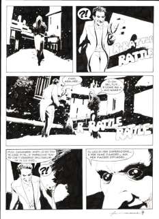 Brendon Speciale n. 8 - Tavola Originale "nel cuore del buio" Roi - Loose page - First edition - (2010) | Catawiki