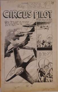 John Celardo - JET FIGHTERS #6, pgs 24-30, 1952, 7 pgs, Blue Angels