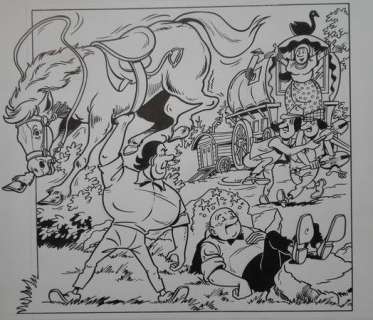 Suske en Wiske - Originele ongepubliceerde alternatieve cover - De Zwarte Zwaan - (1971) | Catawiki