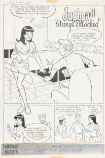 Samm ’Jughead’ Schwartz, Jughead "Strings Attached" #197 pg 1, Ink on Paper | misc / divers