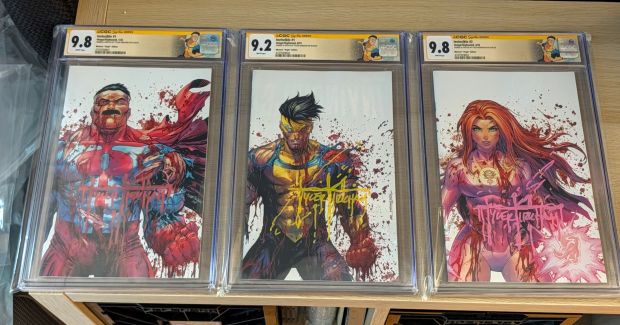 Tyler Kirkham Invincible battle damage virgin set | Raremarq (Buy It Now)