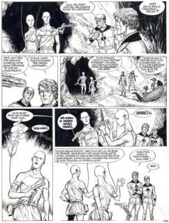 Paape, Eddy | LUC ORIENT Planche originale à l’encre de Chine n°29, extraite | Cornette de St Cyr