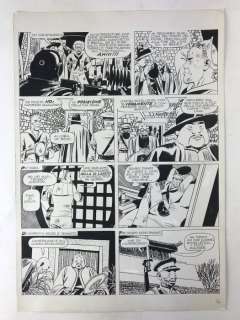 Attilio Micheluzzi - tavola originale "Rosso Stenton Shanghai" - Loose page - (1983) | Catawiki