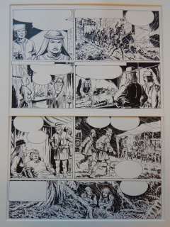 Claus - De Rode Ridder + originele pagina (p.15) - Kinderrovers - Format: 42 x 60 cm. - (2015) | Catawiki