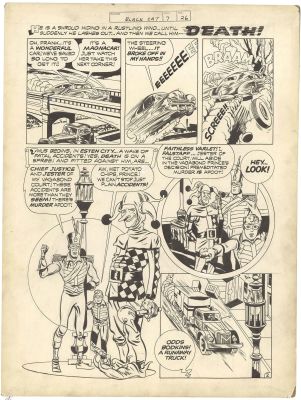 Joe Simon | Black Cat #7 p2 (Large Art)(Vagabond Prince) | Nostalgic Investments