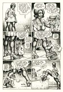 ROBERT CRUMB - Mr. Snoid in One Foot to Heaven