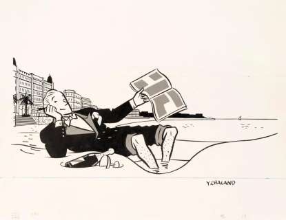 Yves Chaland - Bonnes Vacances, 80s | Finarte