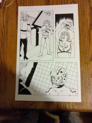 Original Comic Artwork Comp-M.E.C.H. Page #28 Issue #28 By Theodore Riddle | eBay US (Buy It Now)