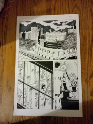 Original Comic Artwork Comp-M.E.C.H. Page #12 Issue #28 By Theodore Riddle | eBay US (Buy It Now)
