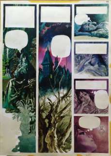 Fernando FernÃ¡ndez - Original color page - Dracula - (1981) | Catawiki