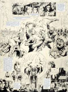 Druillet Philippe | Délirius. Lone Sloane Tome 3, Encre de Chine et feutre | Coutau Bégarie