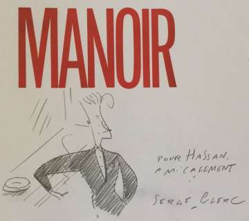 Serge Clerc - "Manoir" - Tirage limité Ã  2000 exemplaires dédicacé - Hardcover - First edition (1988) | Catawiki