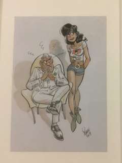 Yoann - Dessin original couleur - Spirou et Fantasio - Vito et Luna - (2019) | Catawiki