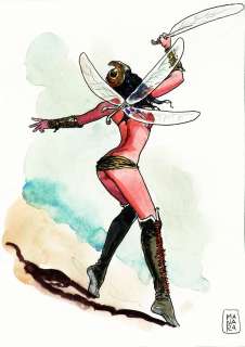 MILO MANARA Donna libellula | Little Nemo
