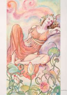 Manara | I viaggi di Ulisse - I Lotofagi Encre de Chine et aquarelle pour | Millon