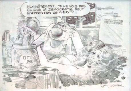 Dimitri | Le Goulag. Dessin Ã  la mine de plomb pour les pages de garde de | Tessier Sarrou