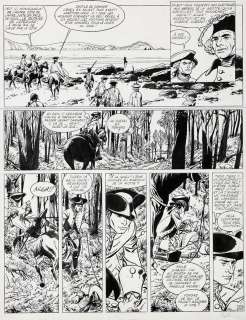 Pellerin | L’Epervier, planche n°32 Ã  l’encre de Chine de l… | Banque Dessinée