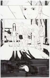 DC Artist - Marley Zarcone Shade, The Changing Girl #1 Story Page 21 Original Art (DC, 2016)....