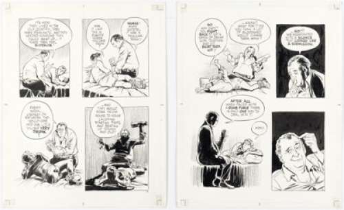 Will Eisner To the Heart of the Storm Story Pages 13-14 Original Art (Kitchen Sink Press, 1991). (Total: 2 Original Art) | Heritage