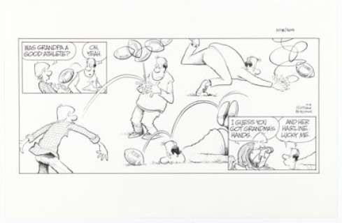 Jerry Scott and Jim Borgman Zits Sunday Comic Strip Original Art dated 10-18-15 (King Features Syndicate, 2015). | Heritage