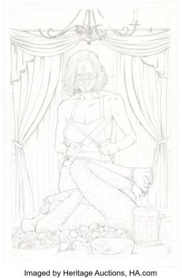 Christian Zanier Crossed Badlands #88 Variant Cover Original Art (Avatar Press, 2015). | Heritage