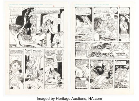 Pat Boyette Lost Jungle Tales #1 Story Pages 12-17 Original Art (Archie/Charlton Neo, 1983/2019). (Total: 6 Original Art)