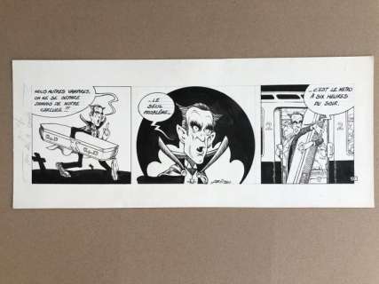 Loro - Strip original - Déboires d’outre-tombe - (années 1980) | Catawiki