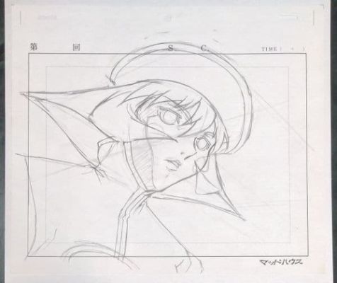 Anime Vampire Hunter Ray Ray hand drawn rough original drawing ② | eBay Europe (Buy It Now)