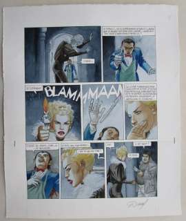 Renaud, Denauw - Het pad van Jessica - Originele pagina in kleur (p.49) - Venus H. 3 - Wanda - Loose page - (2008) | Catawiki